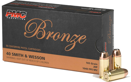 PMC 40 SW 165GR JHP 50RD 20BX/CS - for sale