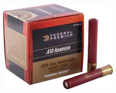 FEDERAL PREMIUM 410 3" #4BK 9-PELLETS 20RD 10BX/CS - for sale