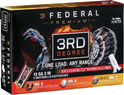 FEDERAL THIRD DEGREE 12GA 3" 1 3/4oz #5,6,7 5RD 10BX/CS - for sale