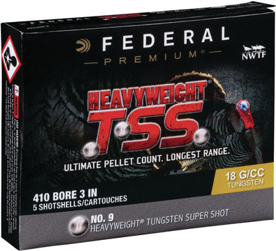 FEDERAL HEAVYWEIGHT TSS 410 3" 13/16OZ #9 5RD 10BX/CS - for sale