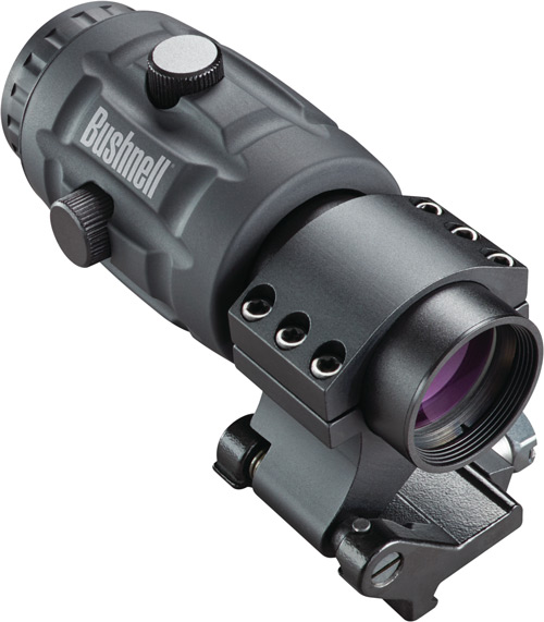 BUSHNELL AR MAGNIFIER 3X W/FLIP TO SIDE MOUNT MATTE - for sale
