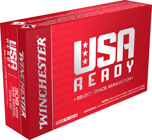 WINCHESTER USA READY 223 62GR OPEN TIP MATCH 20RD 10BX/CS - for sale