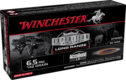 WINCHESTER MATCH 6.5 PRC 142GR ACCUBOND LR 20RD 10BX/CS - for sale