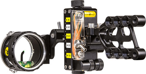 TROPHY RIDGE BOW SIGHT REACT ONE PRO 1-PIN .019 RH BLACK! - for sale