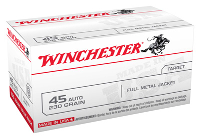 WIN USA 45ACP 230GR FMJ 100/500 - for sale