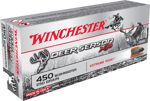 WINCHESTER DEER XP 450 BUSH MASTER 250GR XP 20RD 10BX/CS - for sale