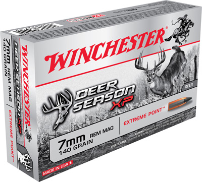 WINCHESTER DEER XP 7MM REM MAG 140GR EXTREME PT 20RD 10BX/CS - for sale