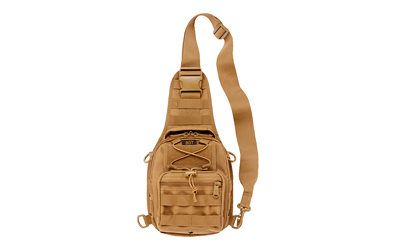 BULLDOG BDT X-SMALL SLING BAG` W/MOLLE WEBBING TAN - for sale