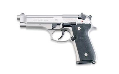 BERETTA 92FS 9MM 4.9" FS 3-DOT 15-SHOT INOX BLACK RUBBER USA - for sale