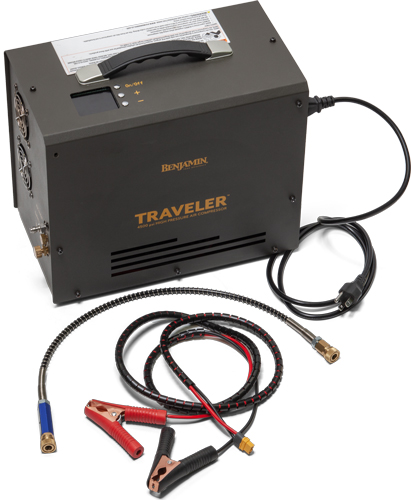 BENJAMIN TRAVELER PORTABLE AIRGUN COMPRESSOR 4,500 PSI - for sale