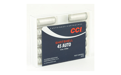 CCI SHOTSHELL 45 ACP 120GR #9 SHOT 10RD 20BX/CS - for sale
