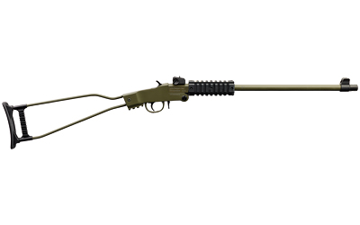CHIAPPA LITTLE BADGER 22LR 1/2X28" THREADED OD GREEN CKTE - for sale