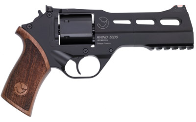 CHIAPPA RHINO 50SA 357MAG 5" ADJ. SIGHT BLACK/WALNUT - for sale