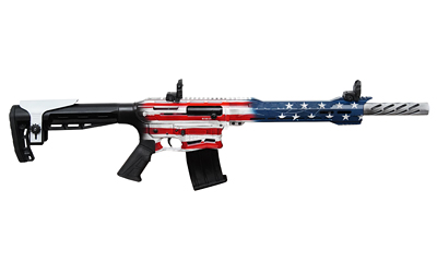 CITADEL BOSS25 12GA 3" 18.75" TUBED MUZZLE BRAKE USA FLAG - for sale
