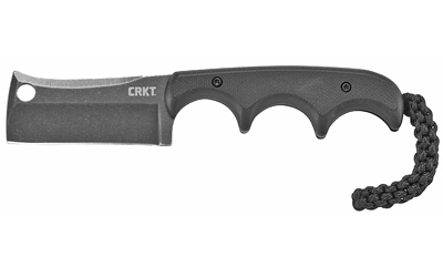 CRKT MINIMALIST CLEAVER NECK KNIFE 2.13" BLACKOUT W/SHEATH - for sale