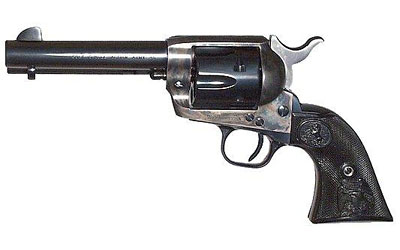 COLT SINGLE ACTION ARMY 45LC 4.75" CC/BLUED BLACK COMPOSIT< - for sale