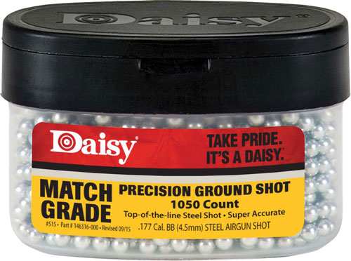 DAISY BB'S MATCH GRADE 1050-PK 12-PACK CARTON - for sale