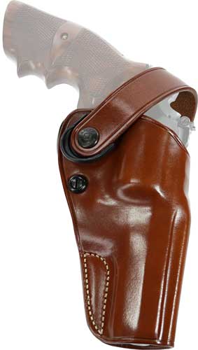 GALCO DAO BELT HOLSTER RH LEATHER S&W L FR 686 4" TAN< - for sale