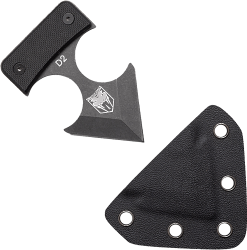 COBRATEC DEFENDER D2 STEEL 3" TOTAL LENGTH W/ KYDEX SHEATH - for sale