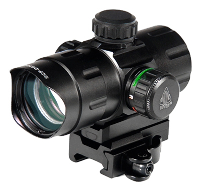 UTG RED DOT 4.0 MOA DOT 38MM WITH INTEGRAL QD MOUNT - for sale