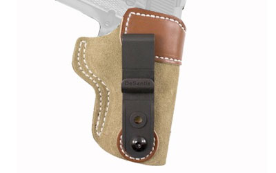 DESANTIS SOFT TUCK HOLSTER IWB RH LEATHER 1911 3-3.5" NATRAUL - for sale