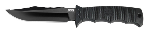 SOG KNIFE SEAL PUP ELITE BLACK W/SHEATH - for sale