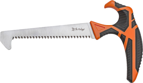 MC ELK RIDGE TREK 5" T-HANDLE SAW WITH SHEATH BLK/ORG/SS - for sale