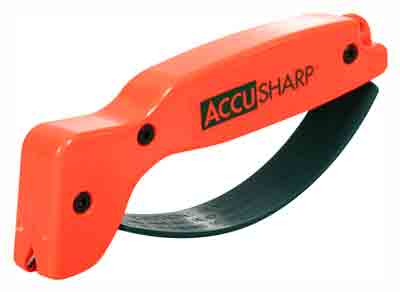 ACCUSHARP KNIFE SHARPENER BLAZE ORANGE - for sale