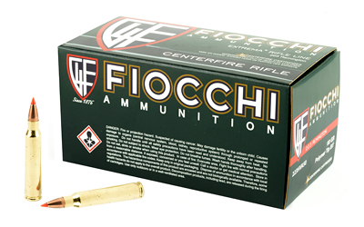 FIOCCHI 223 REM 50GR V-MAX 50RD 20BX/CS - for sale