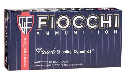 FIOCCHI 357 SIG 124GR FMJ 50RD 20BX/CS - for sale