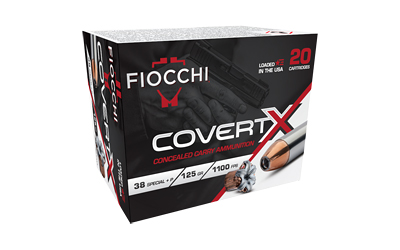 FIOCCHI 38 SPECIAL 125GR JHP 20RD 10BX/CS - for sale