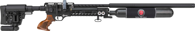HATSAN FACTOR SNIPER LONG 30 PCP RIFLE 16RD MAGAZINE BLACK - for sale