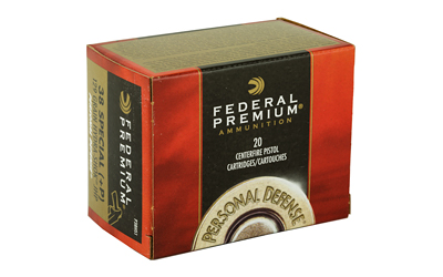 FEDERAL 38 SPECIAL+P  129GR HYDRA-SHOK JHP 20RD 25BX/CS - for sale