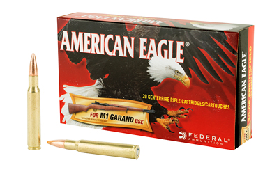 FEDERAL AE M1 GARAND 30-06 150GR FMJ 20RD 10BX/CS - for sale