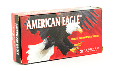 FEDERAL AE 32 ACP 71GR FMJ 50RD 20BX/CS - for sale