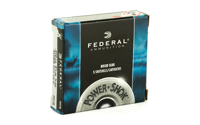 FEDERAL POWER-SHOK 410 2.5" 1/4OZ RIFLED SLUG 5RD 50BX/CS - for sale