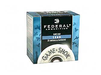 FEDERAL GAME LOAD 12GA 2.75" 1OZ #7.5 25RD 10BX/CS - for sale