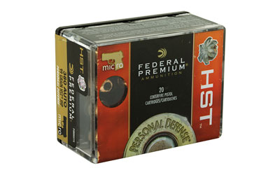 FED AMMO PREMIUM .380ACP 99GR HST JHP 20RD 10BX/CS - for sale