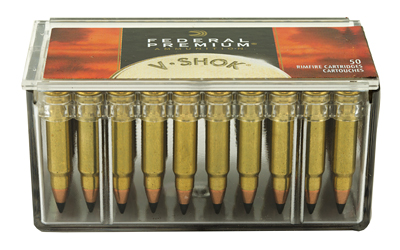 FEDERAL 17 HMR 2530FPS 17GR V-MAX 50RD 60BX/CS - for sale