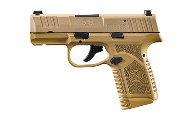 FN REFLEX 9MM LUGER 2-10R MAGS FDE NO SAFETY - for sale