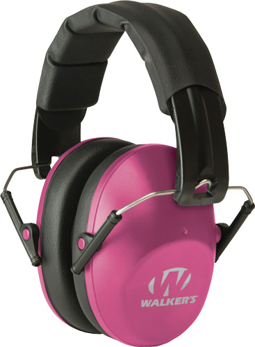 WALKERS MUFF SHOOTING PASSIVE PRO-LOW PROFILE 22dB PINK - for sale