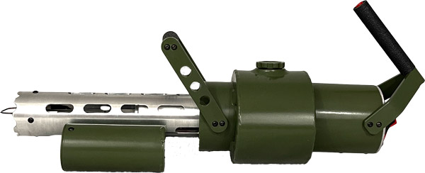 VULCAN FLAMETHROWERS V9-E OD GREEN W/BATTERY AND CHARGER - for sale