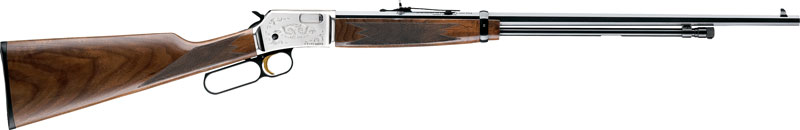 BROWNING BL22 GRADE II LEVER ACTION 22LR 24" S. NICKEL/WAL - for sale