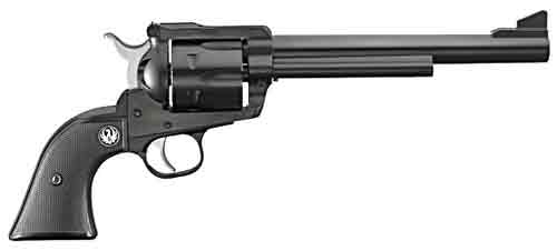 RUGER BLACKHAWK .45LC 7.5" AS BLUED BLACK CHECKERED SYN - for sale