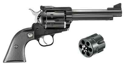 RUGER BLACKHAWK CONVERTIBLE 45LC/45ACP 5.5" BLUED SYN - for sale