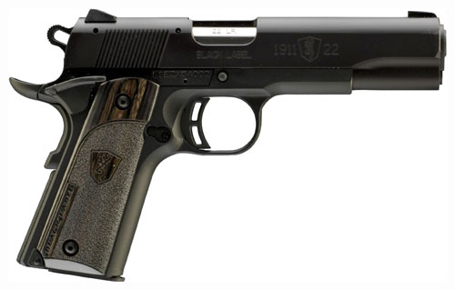 BROWNING 1911-22 BLACK LABEL .22LR 4.25" FS BLACK/LAMINATE - for sale