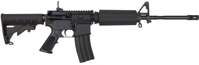 BUSHMASTER M4 PATROLMAN FLAT TOP .223 16" 30-SHOT BLACK - for sale