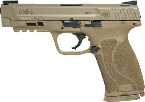S&W M&P45 M2.0 .45ACP 4.6" TRUGLO TFX SIGHTS 10RD FDE - for sale