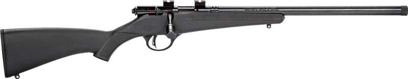 SAVAGE RASCAL FVSR SINGLESHOT YOUTH .22LR HB THREADED BLACK - for sale