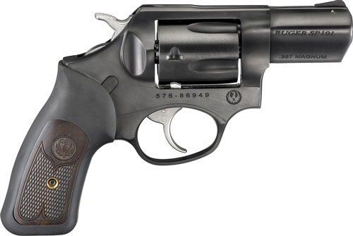 RUGER SP101 357MAG 2.25" FS BLUED RUBBER - for sale